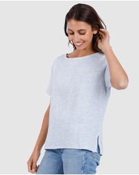 CAMIXA - Teena Linen T-shirt Top