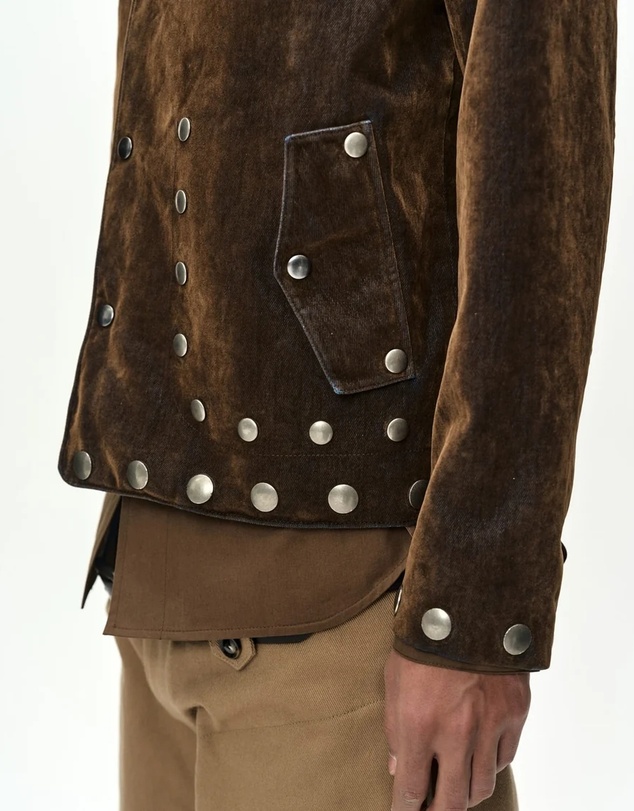 Andersson Bell - Gerogia Flock Velvet Jacket