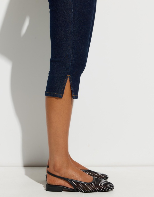 Dazie - Florence Mesh Diamante Flats