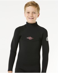 Rip Curl - Kids Dawn Patrol 4/3 Back Zip Steamer