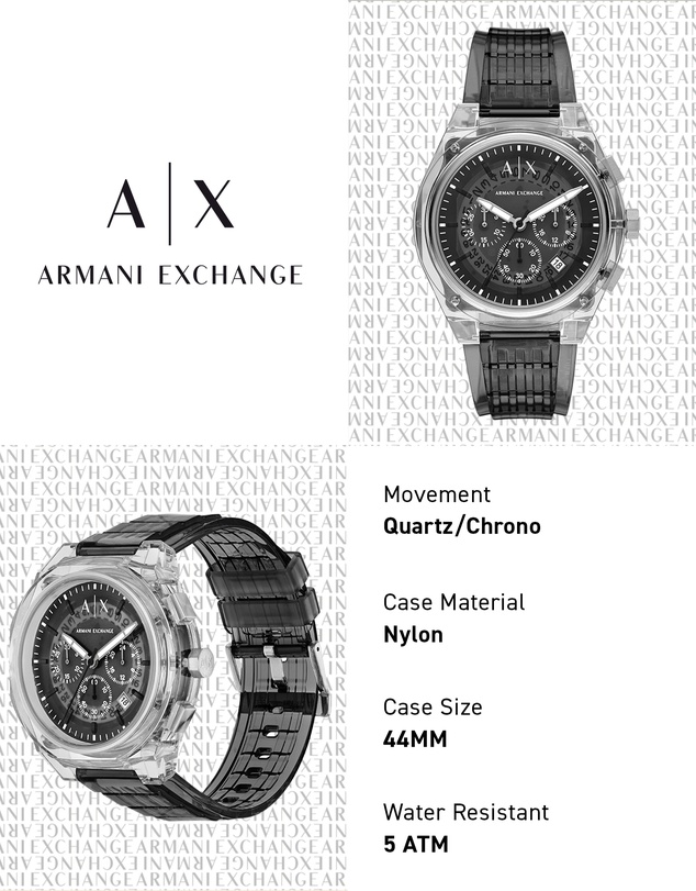 Armani Exchange - Gray Chronograph Watch