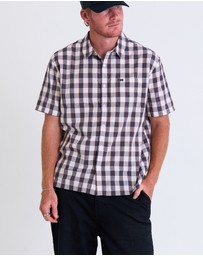 Brixton - Cru Plaid Short Sleeve Woven