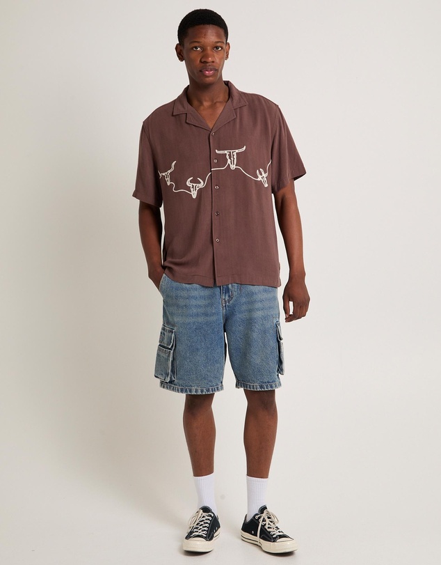 Insight - Ole Western Shorts Sleeve Resort Shirt