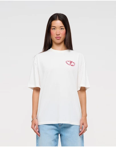 Abrand - Love Lock Boyfriend Tee