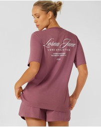 Lorna Jane - Luxe Athletic Relaxed T-Shirt