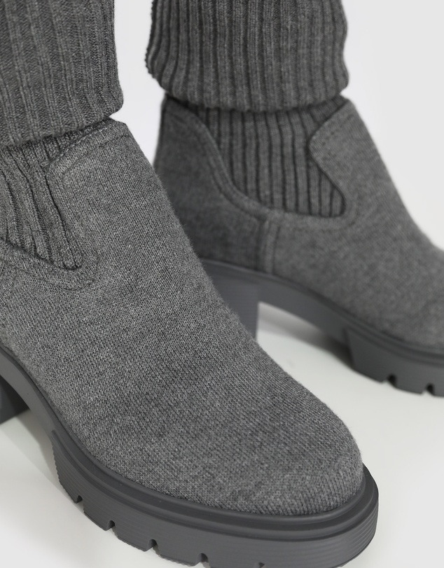Belle & Bloom - Tokyo Lights Rib Sock Boot