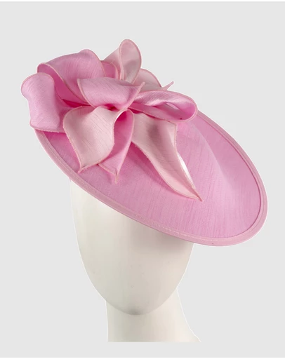 Max Alexander - Hot Pink Plate Racing Fascinator