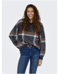 ONLY - Marion Check Knit Jumper