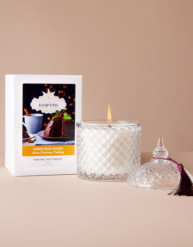 Silk Oil of Morocco - Hamptons Natural Soy Candle - Christmas Cheer