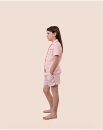 Gingerlilly - Rebecca Judd x Gingerlilly Mini Camilla Cotton Short PJ Set