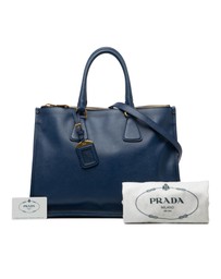 Pre-Loved by Azura Reborn - Pre-Loved Saffiano Double Zip Open Convertible Tote