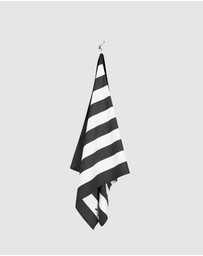 Dock & Bay - Beach Towel Cabana Collection L Kamari Charcoal