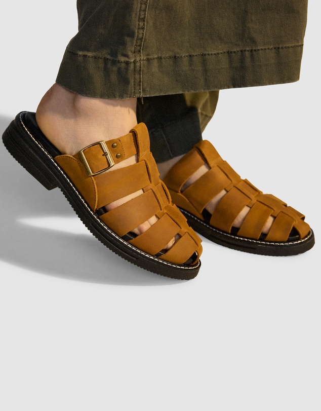 Rollie - Mule Fisherman Flat