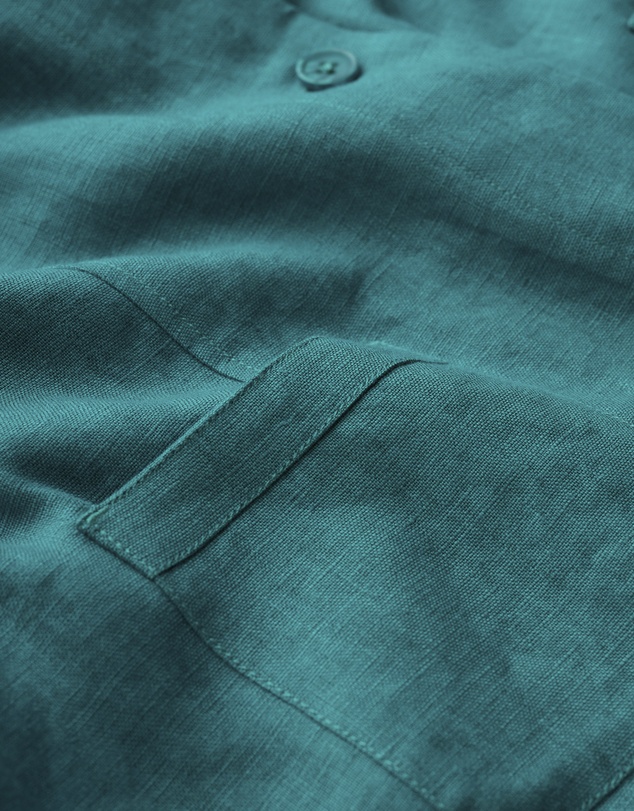 Seasalt - Seasalt Cornwall Blue Arame Linen Jacket