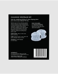 Adore Beauty - Cleansing Wristband Set - Blue LIMITED EDITION