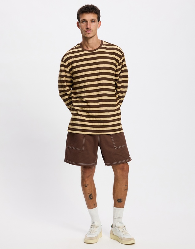 Rhythm - Textured Stripe LS T-Shirt