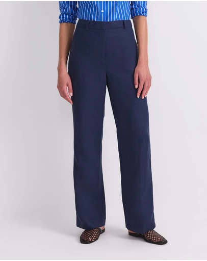 Sportscraft - Freya Straight Linen Pant