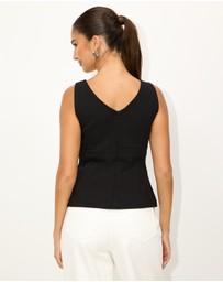 Dazie - Oasis Plunge Top