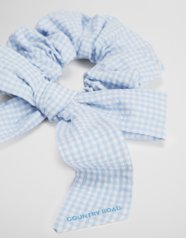 Country Road - Bow Scrunchie
