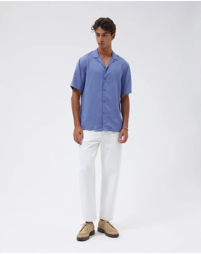 AERE - Saltair Linen Blend Shirt