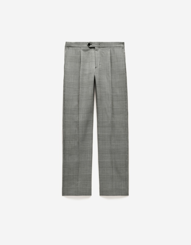 Calibre - Tailored Check Wool Pants Mocha