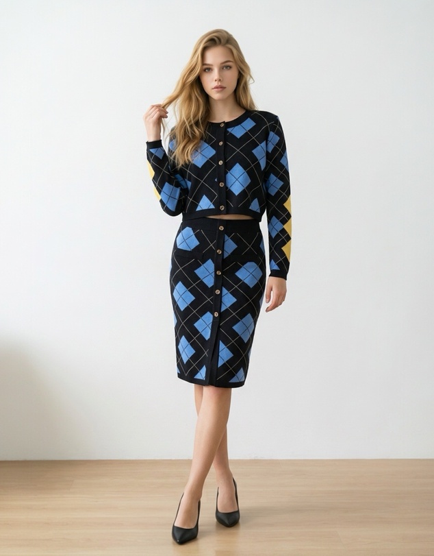 Mossée - Jaslyn Knit Two -Piece Set