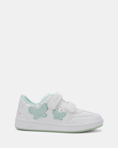 Clarks - Honor White/Mint
