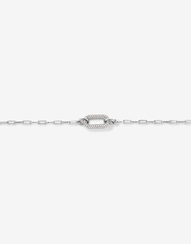 Michael Hill - Luxe Links Paperclip Bracelet in Sterling Silver