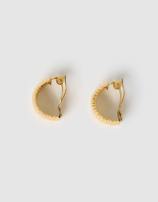 Arms Of Eve - Penelope Gold Earrings - Clip On