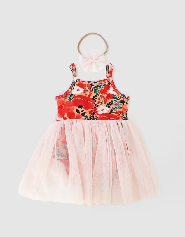 WITH LOVE FOR KIDS - Tutu Onesie & Headband Set - Babies