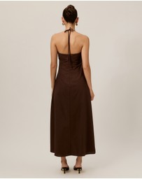 Tussah - Zella Linen Blend Midi Dress