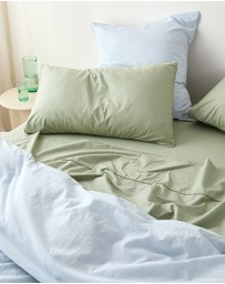 Sheet Society - Leo Washed Cotton Full Sheet Set