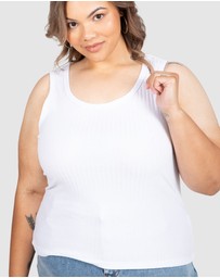 Love Your Wardrobe - Arial Rib Tank