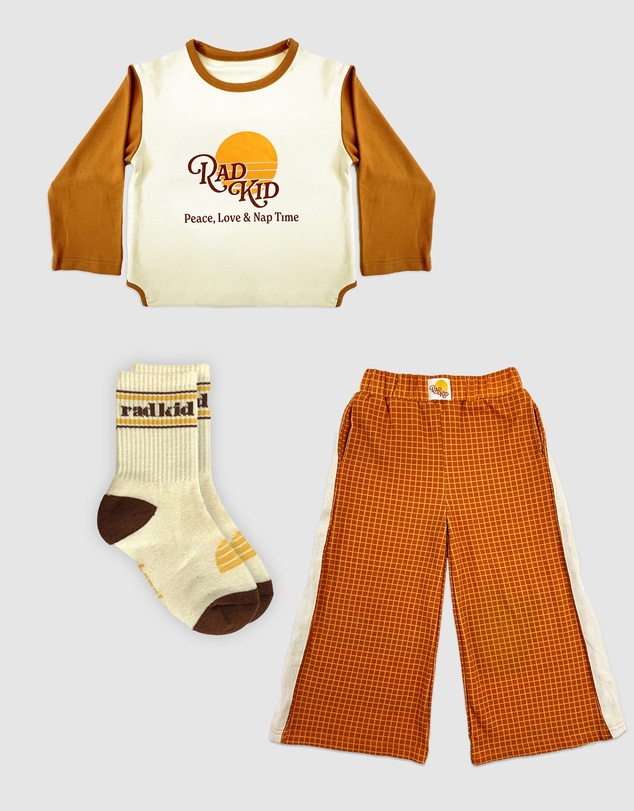 Banabae - Rad Kid PJ's and Socks Bundle