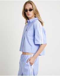 Subtitled - Hideaway Sports Stripe Short Sleeve Shirt