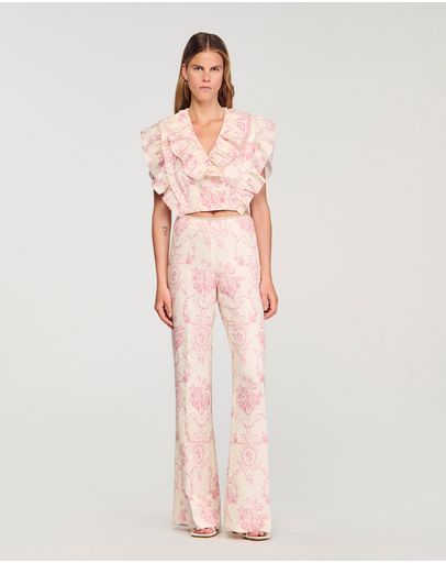 PINK / ECRU