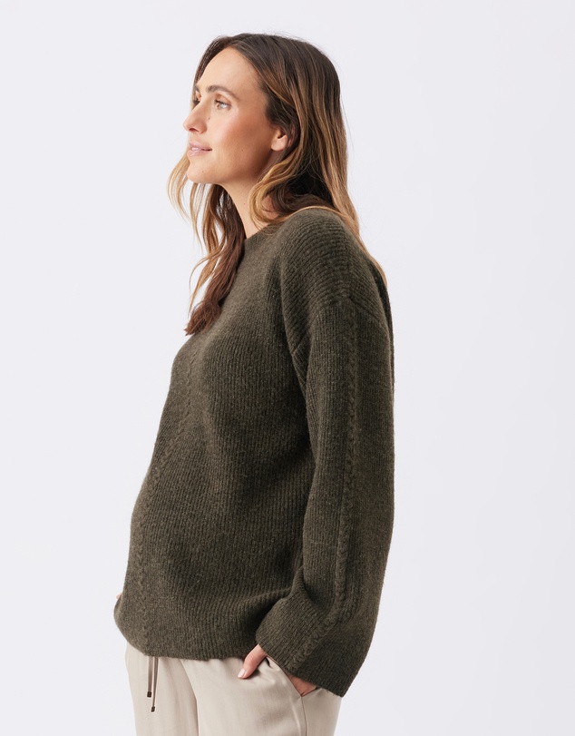 Ripe Maternity - Starci Cable Knit