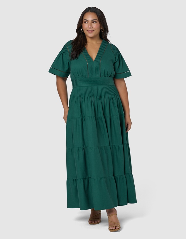 Something 4 Olivia - Abby Linen Maxi Dress