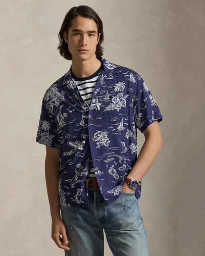 Polo Ralph Lauren - Classic Fit Polo Bear Camp Shirt