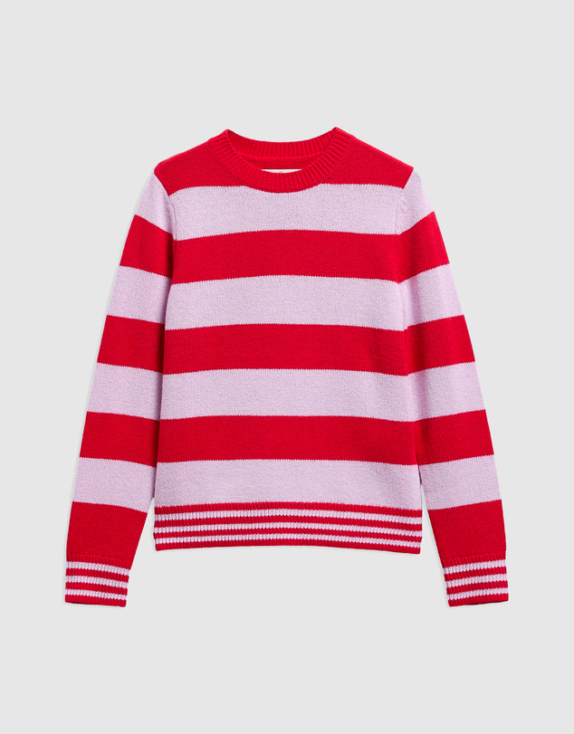 Barbour - Woodhouse Striped Cashmere Blend Knitted Jumper
