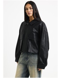 Alice In The Eve - Jen Oversized Patch Pocket Jacket