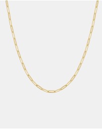 Ania Haie - Ania Haie Gold Paper Clip Chain Necklace