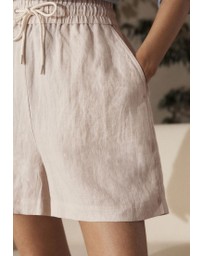 NEXT - 100% Linen Boy Shorts