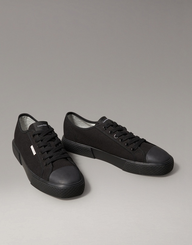 Calvin Klein - Alvaro Cotton Canvas Logo Trainers