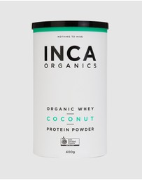 Inca Organics - Certified Organic Whey Protein Powder - Coconut