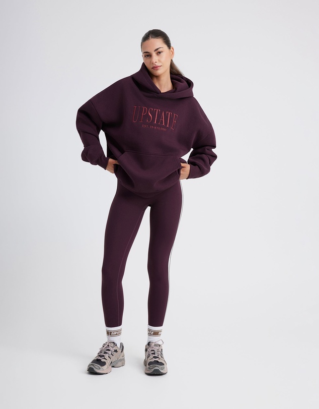 Upstate - Off-Duty Hoodie - Merlot
