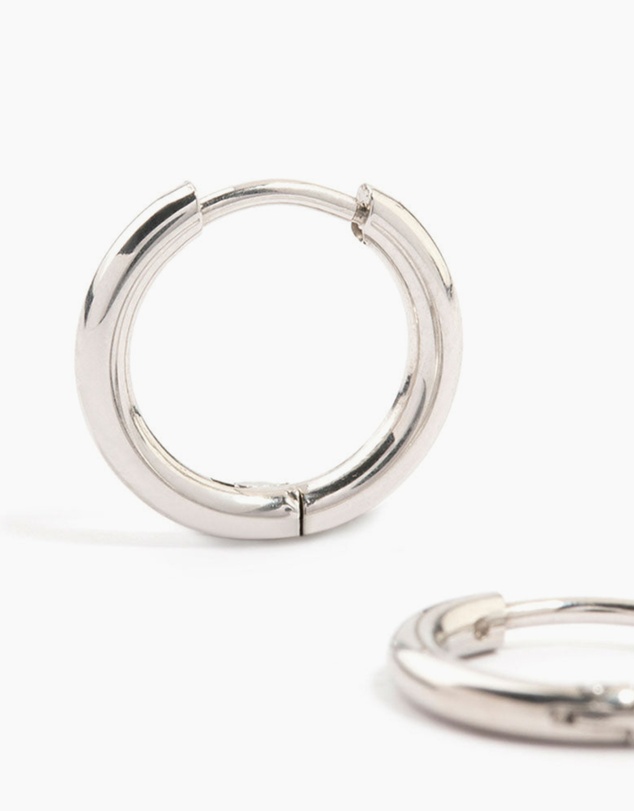 Lovisa - Waterproof Stainless Steel Core Clicker Earrings 14 MM