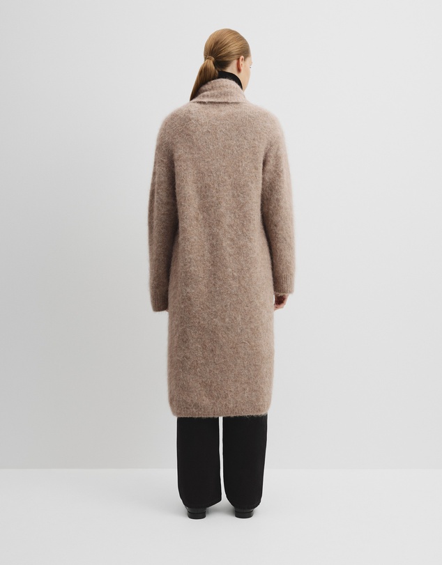 Country Road - Fluffy Longline Cardigan