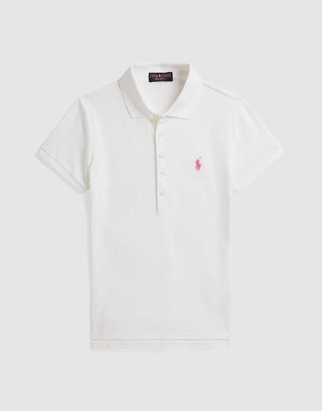 Polo Ralph Lauren - Pink Pony Slim Fit Stretch Polo Shirt