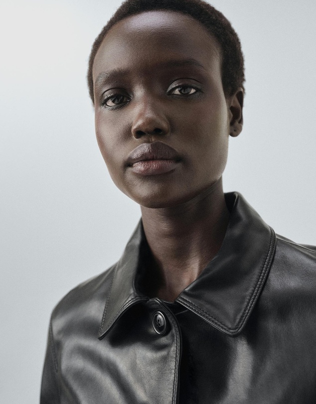 M.N.G - 100% Leather Bomber Jacket